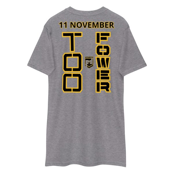 SPOUSE IS A VETERAN TOO FOWER Tee - Image 4