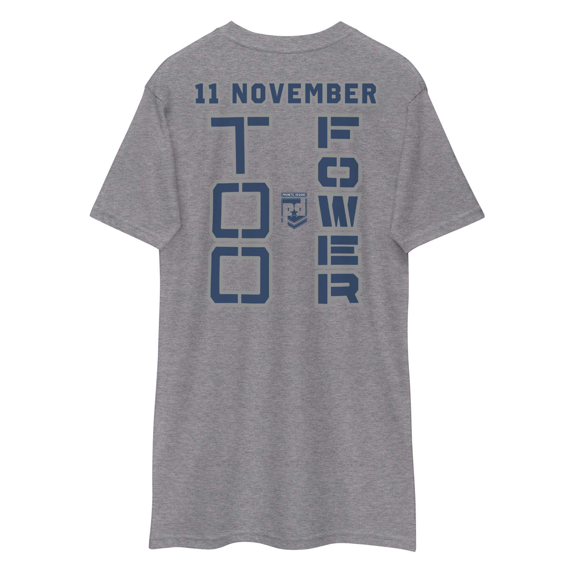 DAD IS A VETERAN TOO FOWER Tee - Image 4