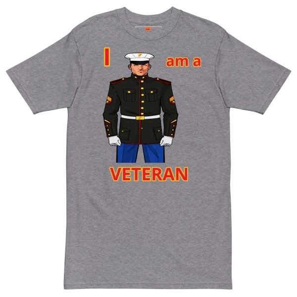 I AM A VETERAN TOO FOWER Tee - Image 3
