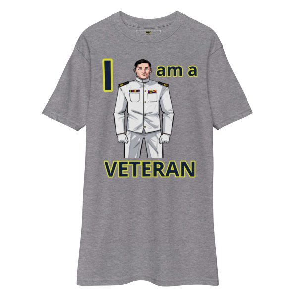 I AM A VETERAN TOO FOWER Tee - Image 3