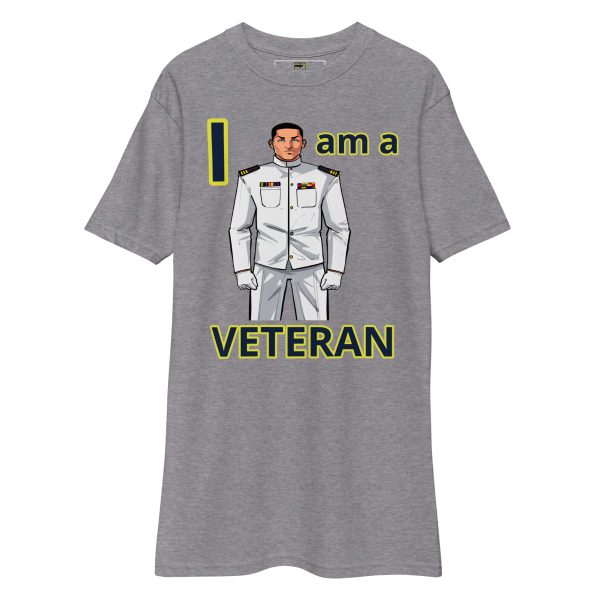 I AM A VETERAN TOO FOWER Tee - Image 3