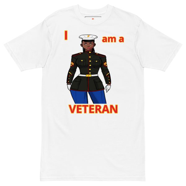 I AM A VETERAN TOO FOWER Tee - Image 5