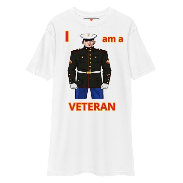 I AM A VETERAN TOO FOWER Tee - Image 5