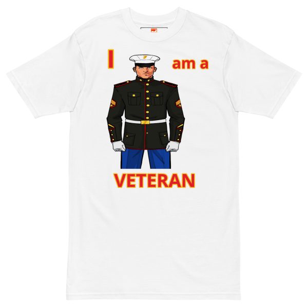 I AM A VETERAN TOO FOWER Tee - Image 5