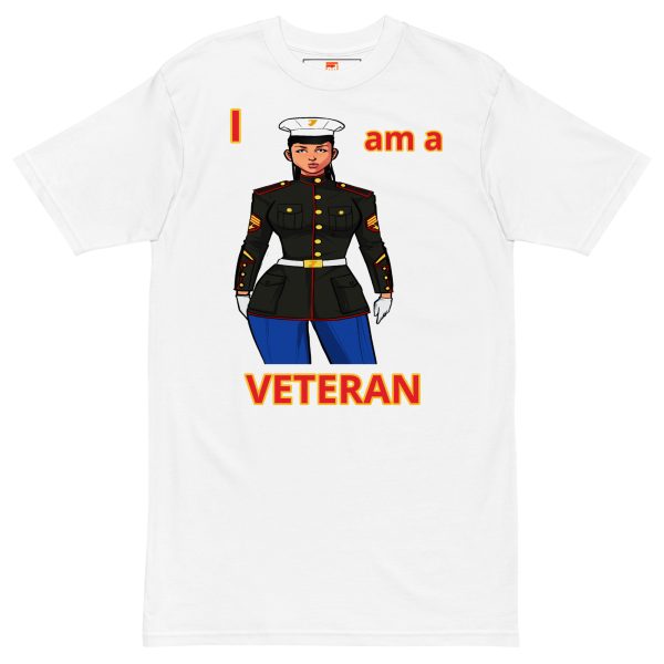 I AM A VETERAN TOO FOWER Tee - Image 5