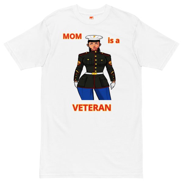 MOM IS A VETERAN TOO FOWER Tee - Image 5