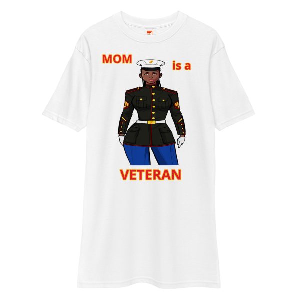 MOM IS A VETERAN TOO FOWER Tee - Image 5