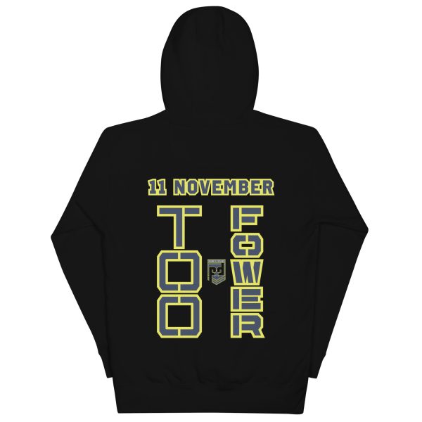 I AM A  VETERAN TOO FOWER Unisex Hoodie - Image 2