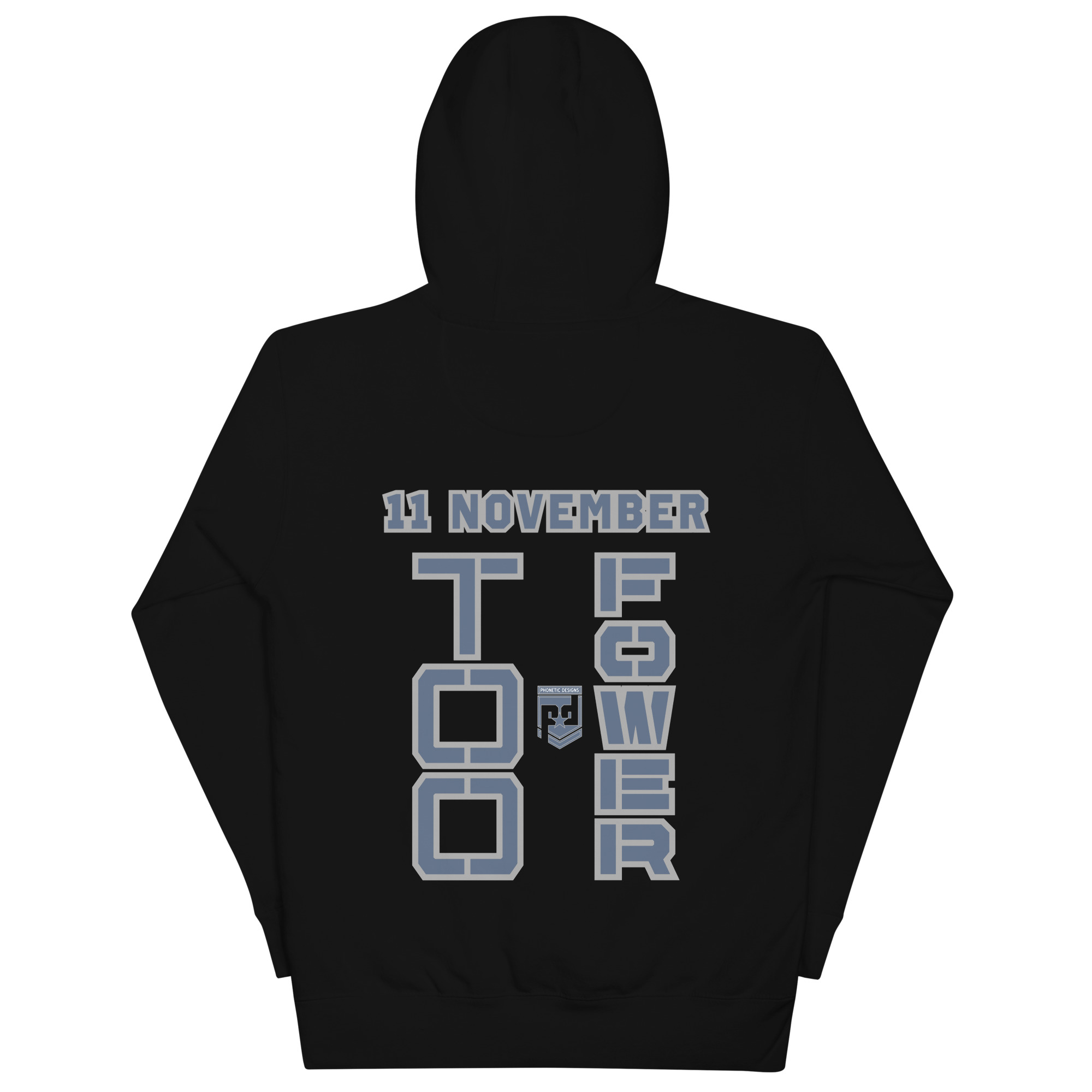 SPOUSE IS A VETERAN TOO FOWER Unisex Hoodie - Image 2
