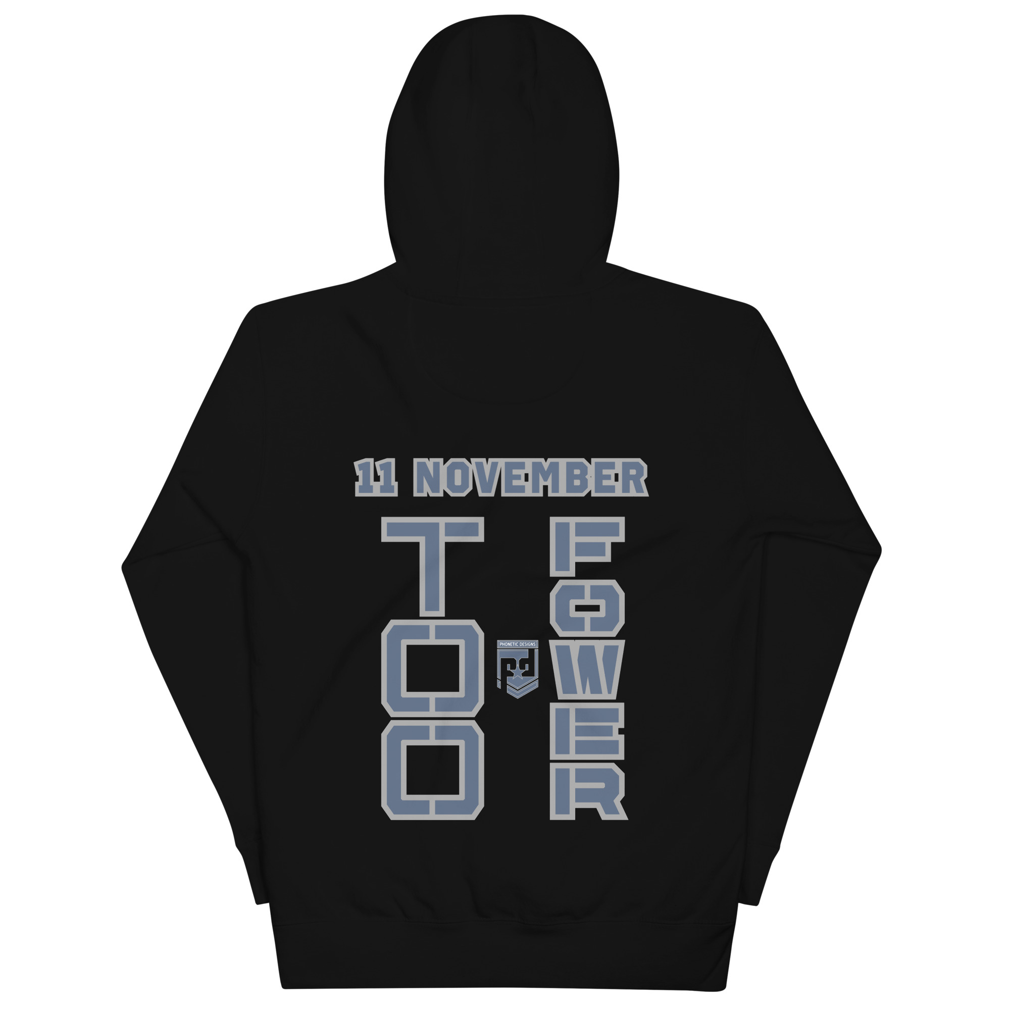 SPOUSE IS A VETERAN TOO FOWER Unisex Hoodie - Image 2