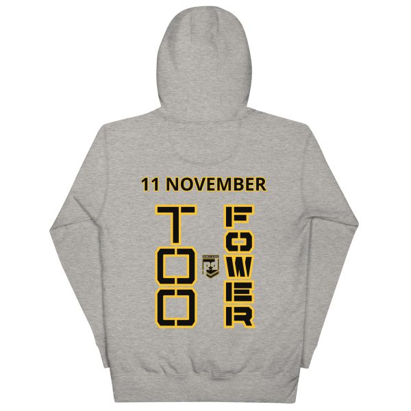 SPOUSE IS A VETERAN TOO FOWER Unisex Hoodie - Image 4