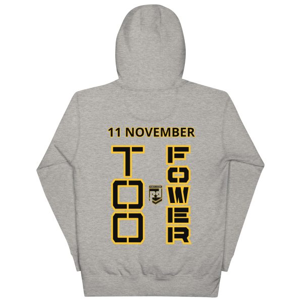 SPOUSE IS A VETERAN TOO FOWER Unisex Hoodie - Image 4