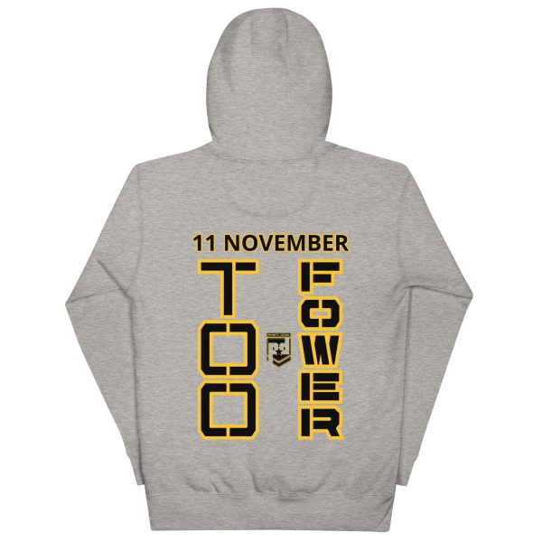 SPOUSE IS A VETERAN TOO FOWER Unisex Hoodie - Image 4