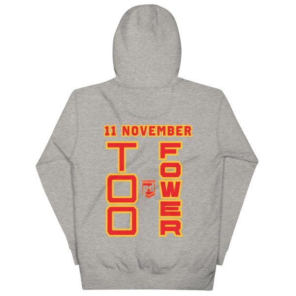 I AM A  VETERAN TOO FOWER Unisex Hoodie - Image 4