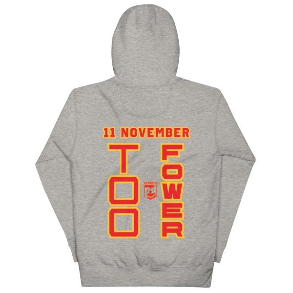 SPOUSE IS A VETERAN TOO FOWER Unisex Hoodie - Image 4