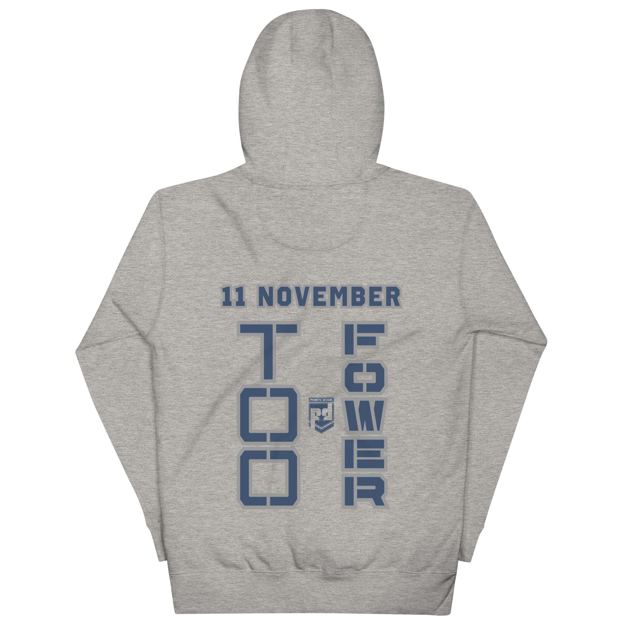 SPOUSE IS A VETERAN TOO FOWER Unisex Hoodie - Image 4