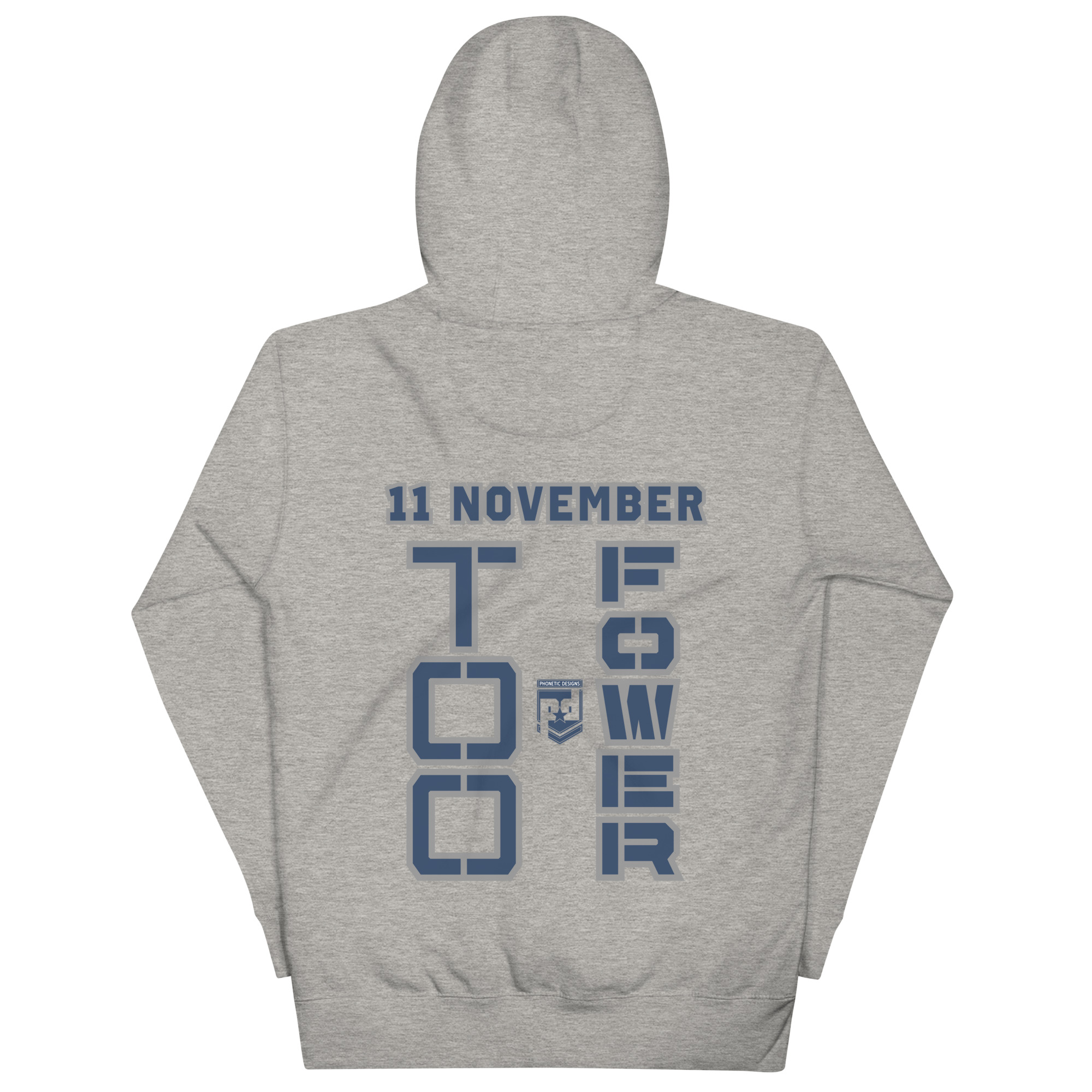 SPOUSE IS A VETERAN TOO FOWER Unisex Hoodie - Image 4