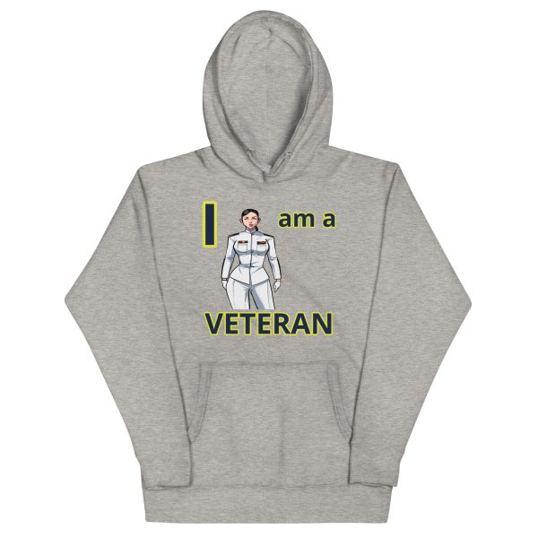 I AM A  VETERAN TOO FOWER Unisex Hoodie