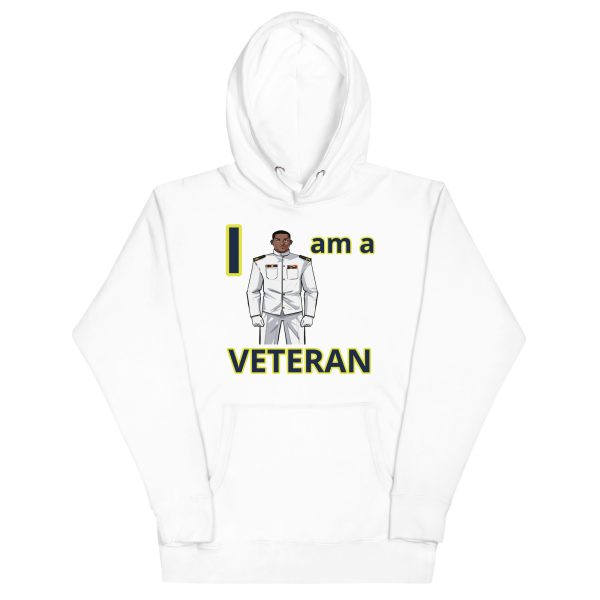 I AM A  VETERAN TOO FOWER Unisex Hoodie - Image 5