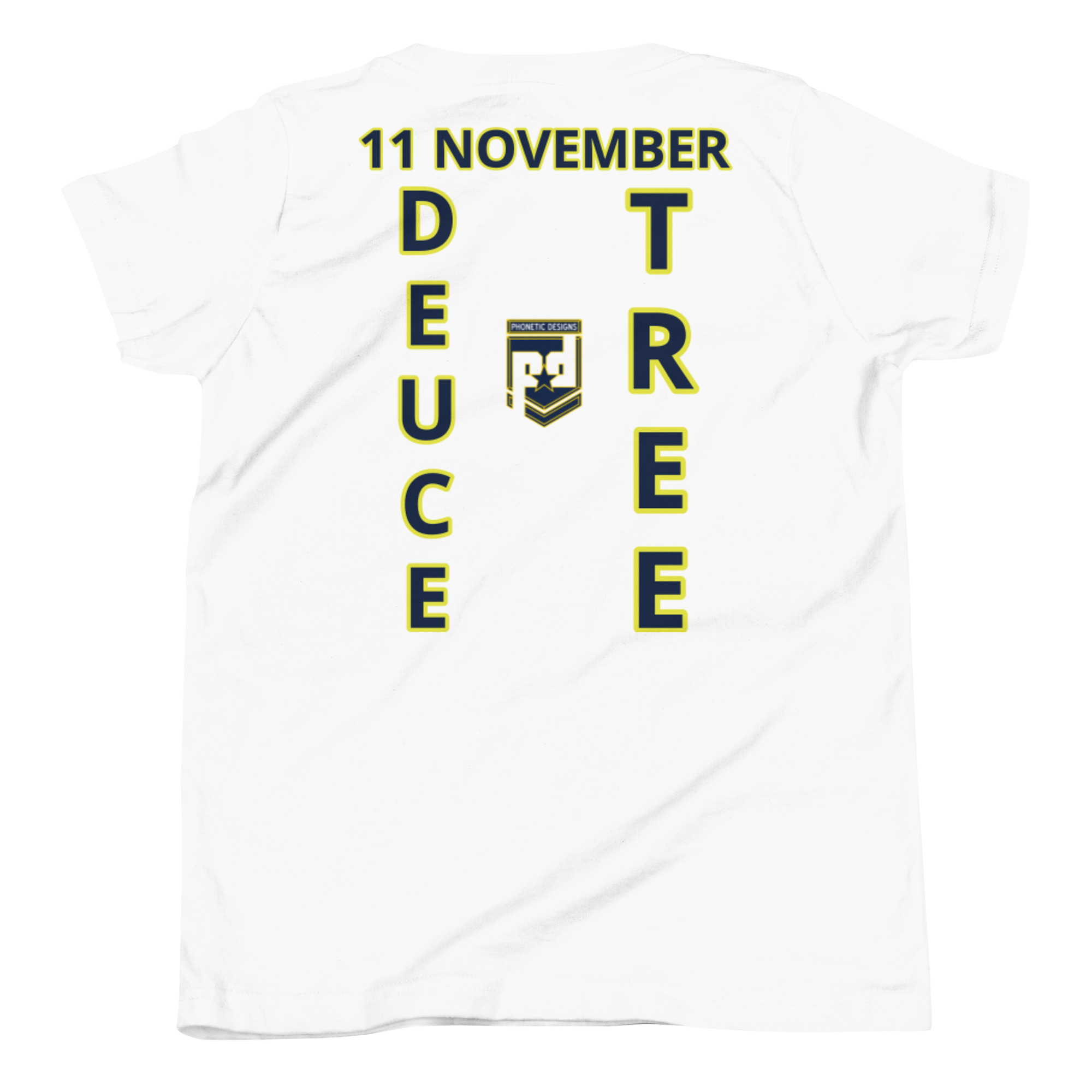 MOM IS A VETERAN TOO FOWER Youth Short Sleeve T-Shirt - Image 6