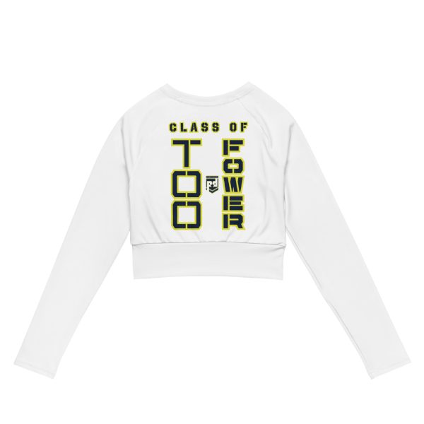 BASIC TRAINING CLASS OF TOO FOWER Recycled Long-Sleeve Crop Top