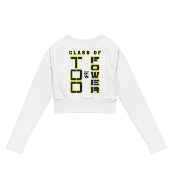 BASIC TRAINING CLASS OF TOO FOWER Recycled Long-Sleeve Crop Top