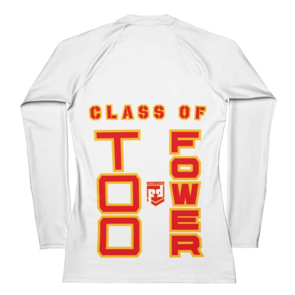 BASIC TRAINING CLASS OF TOO FOWER Women's Rash Guard