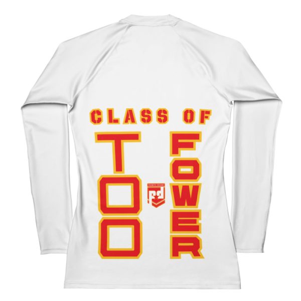 BASIC TRAINING CLASS OF TOO FOWER Women's Rash Guard