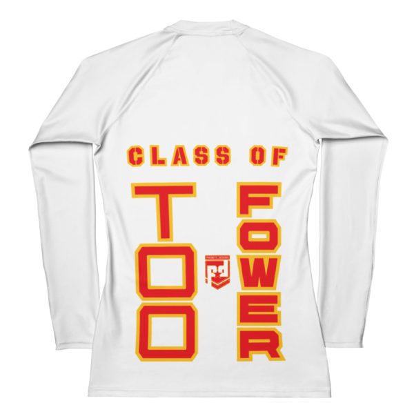 BASIC TRAINING CLASS OF TOO FOWER Women's Rash Guard