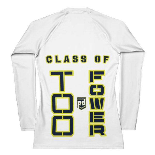 BASIC TRAINING CLASS OF TOO FOWER Women's Rash Guard