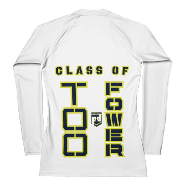BASIC TRAINING CLASS OF TOO FOWER Women's Rash Guard