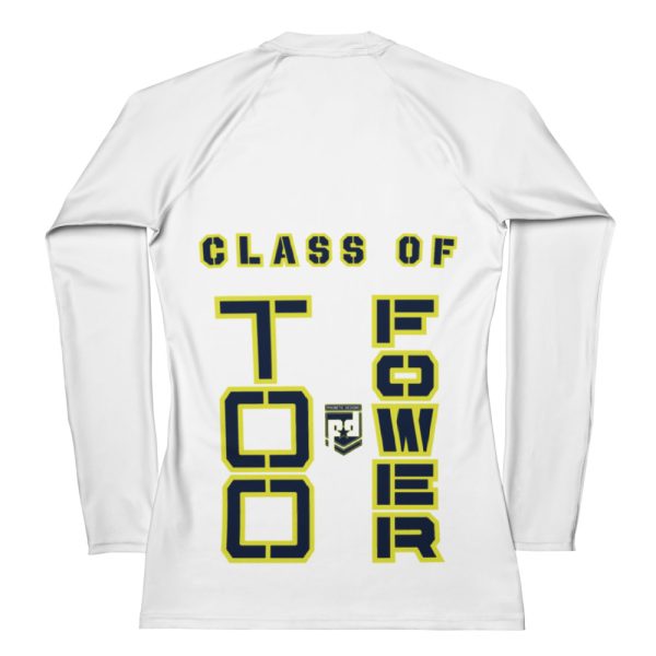 BASIC TRAINING CLASS OF TOO FOWER Women's Rash Guard