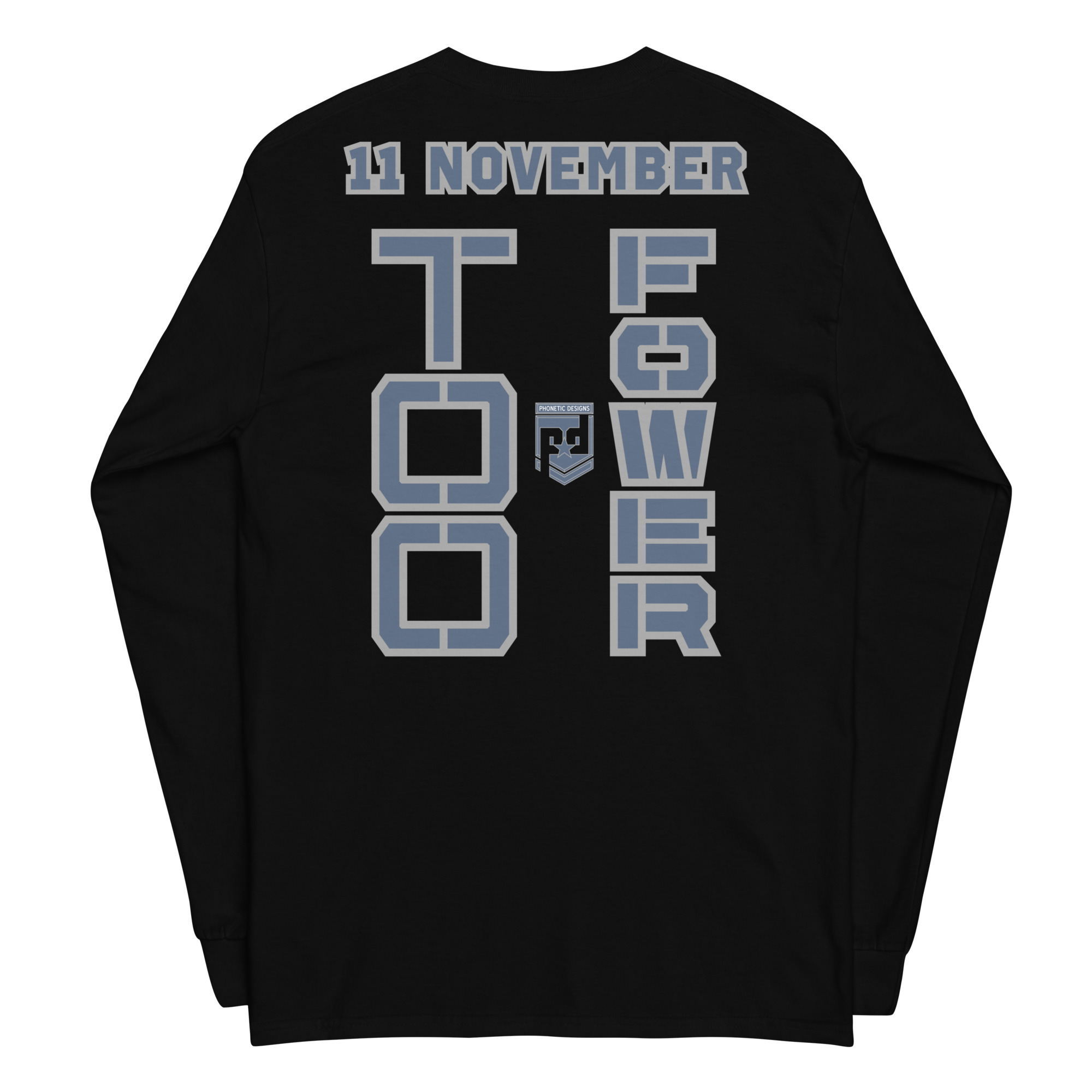 GRANDMA IS A VETERAN TOO FOWER Long Sleeve Shirt - Image 2