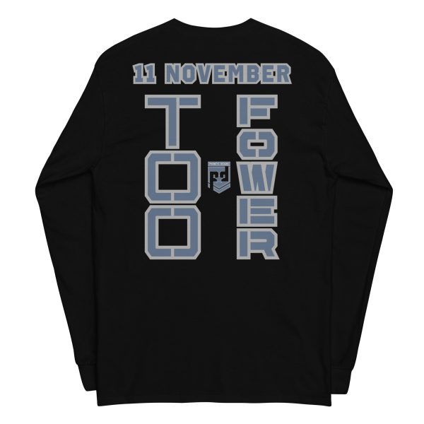 I SUPPORT  VETERANS TOO FOWER Long Sleeve Shirt - Image 2