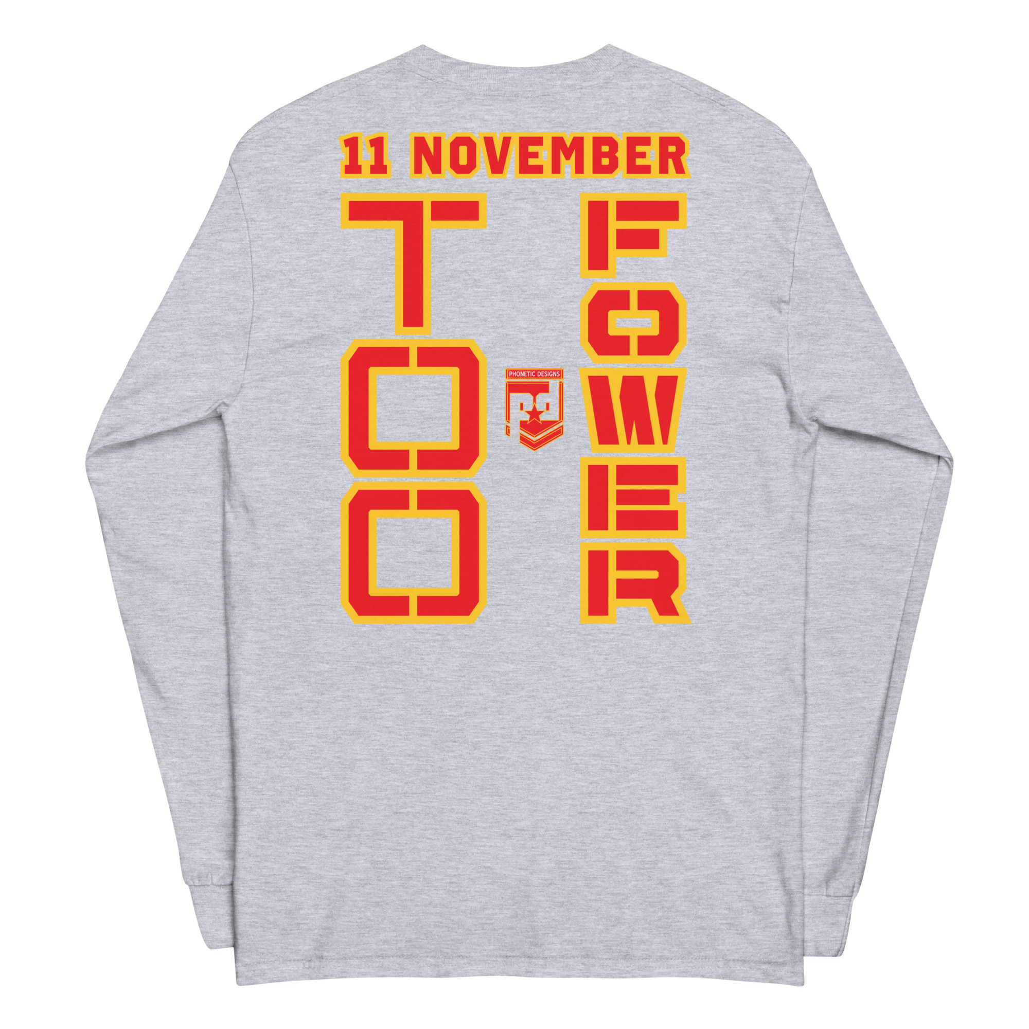 DAD IS A VETERAN TOO FOWER Long Sleeve Shirt - Image 4