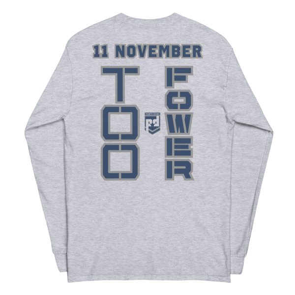 I SUPPORT  VETERANS TOO FOWER Long Sleeve Shirt - Image 4