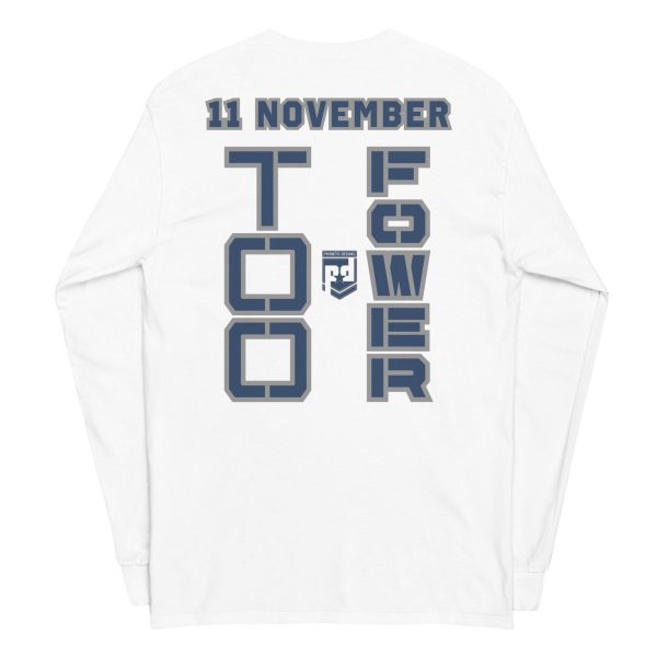 I SUPPORT  VETERANS TOO FOWER Long Sleeve Shirt - Image 6