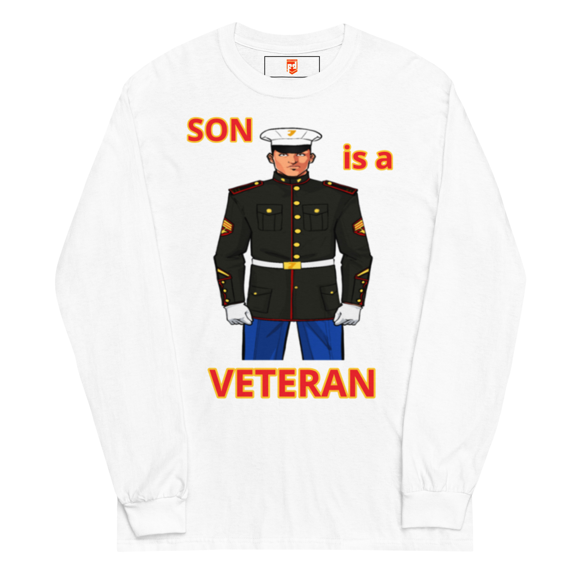 SON IS A VETERAN TOO FOWER Long Sleeve Shirt - Image 5