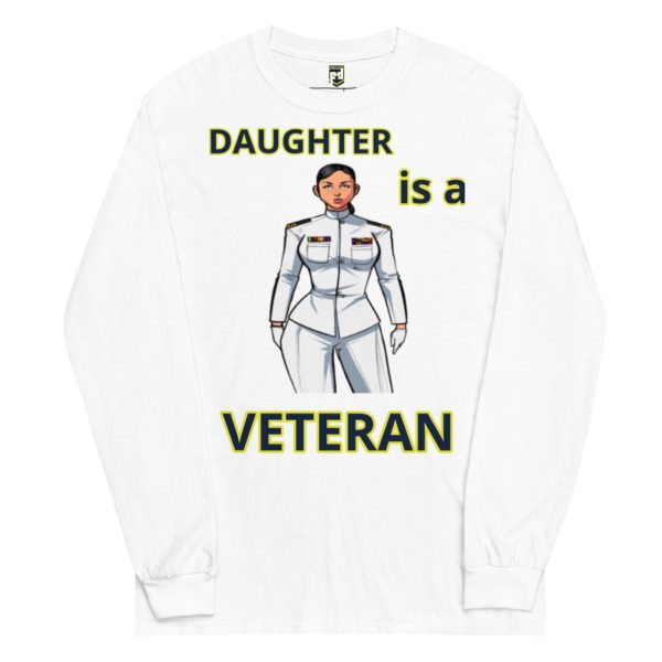 DAUGHTER IS A VETERAN TOO FOWER Long Sleeve Shirt - Image 5