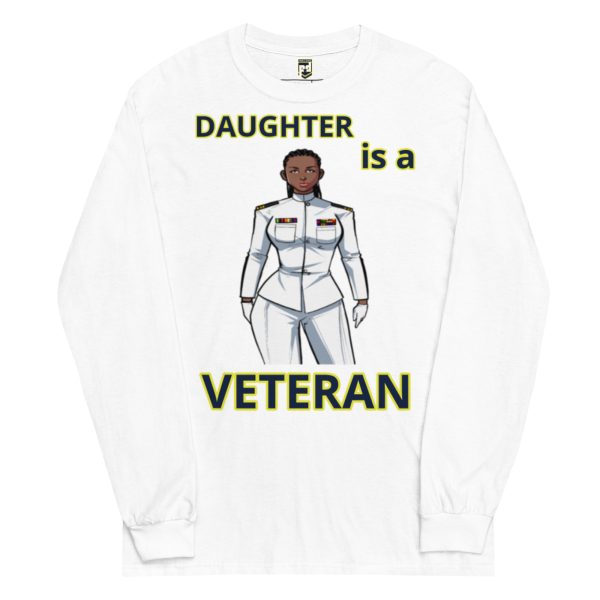 DAUGHTER IS A VETERAN TOO FOWER Long Sleeve Shirt - Image 5