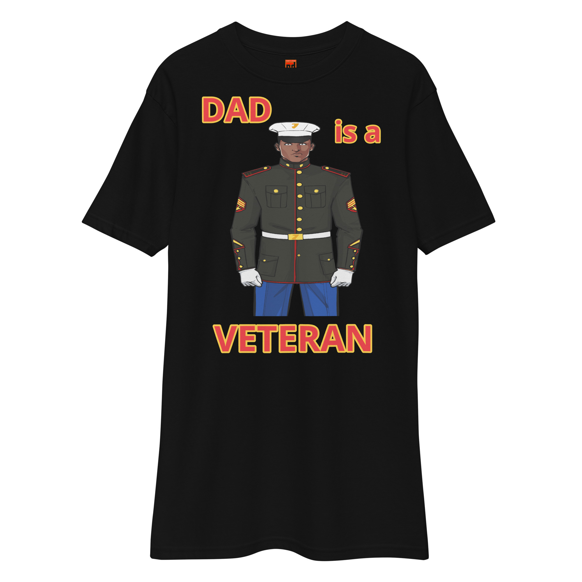 DAD IS A VETERAN TOO FOWER Tee