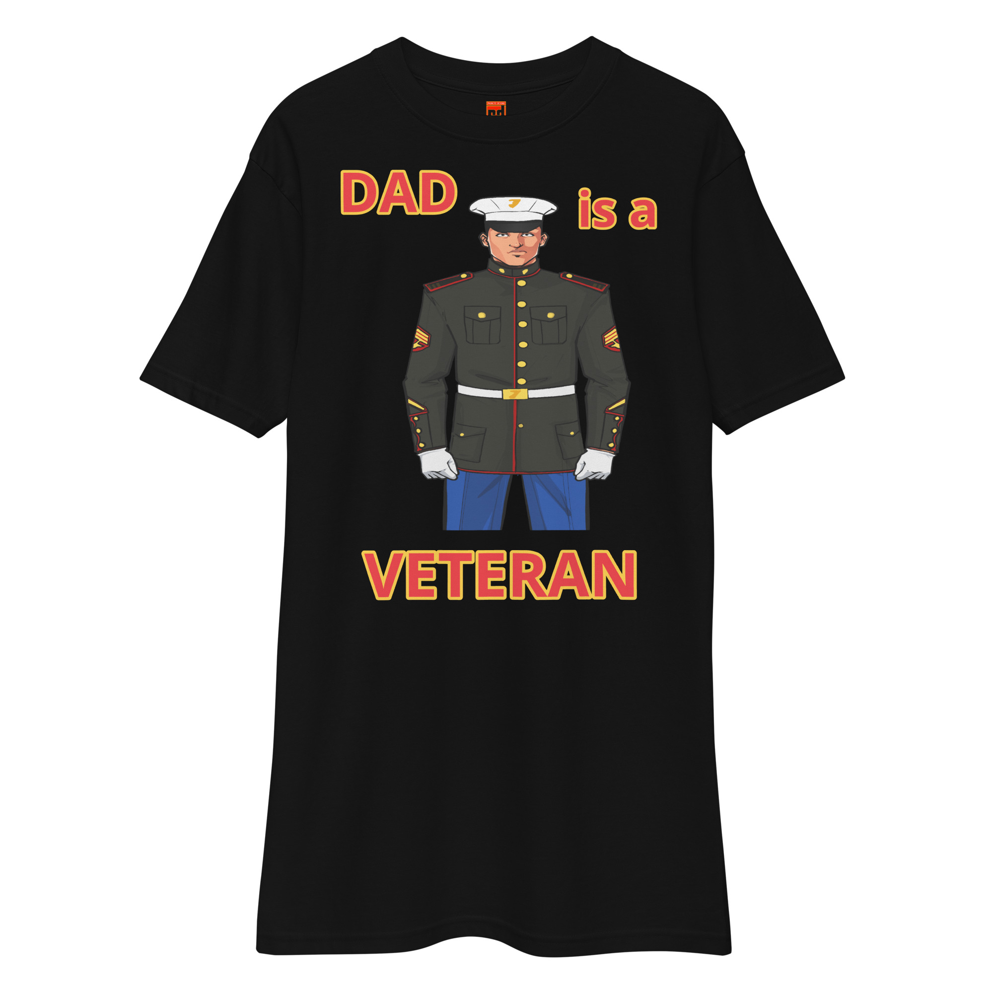DAD IS A VETERAN TOO FOWER Tee