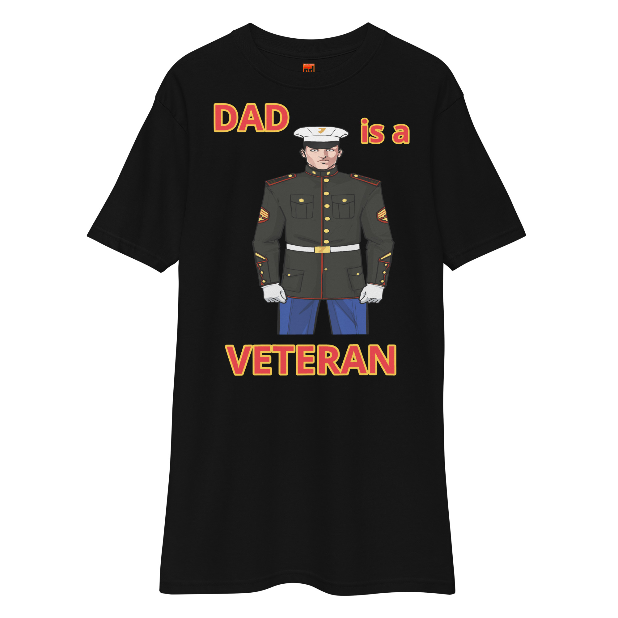 DAD IS A VETERAN TOO FOWER Tee