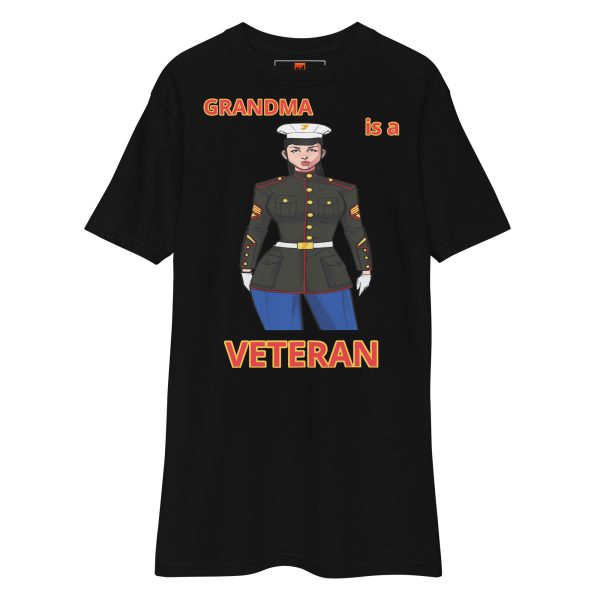 GRANDMA IS A VETERAN TOO FOWER Tee