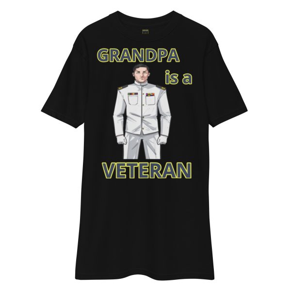 GRANDPA IS A VETERAN TOO FOWER Tee