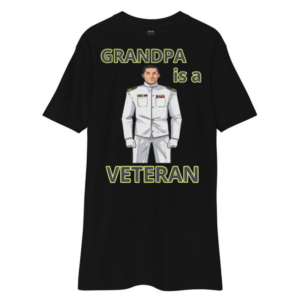 GRANDPA IS A VETERAN TOO FOWER Tee