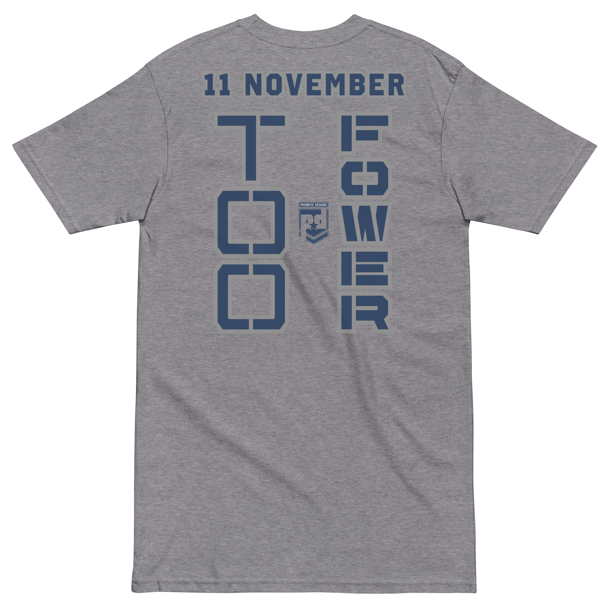 GRANDMA IS A VETERAN TOO FOWER Tee - Image 4