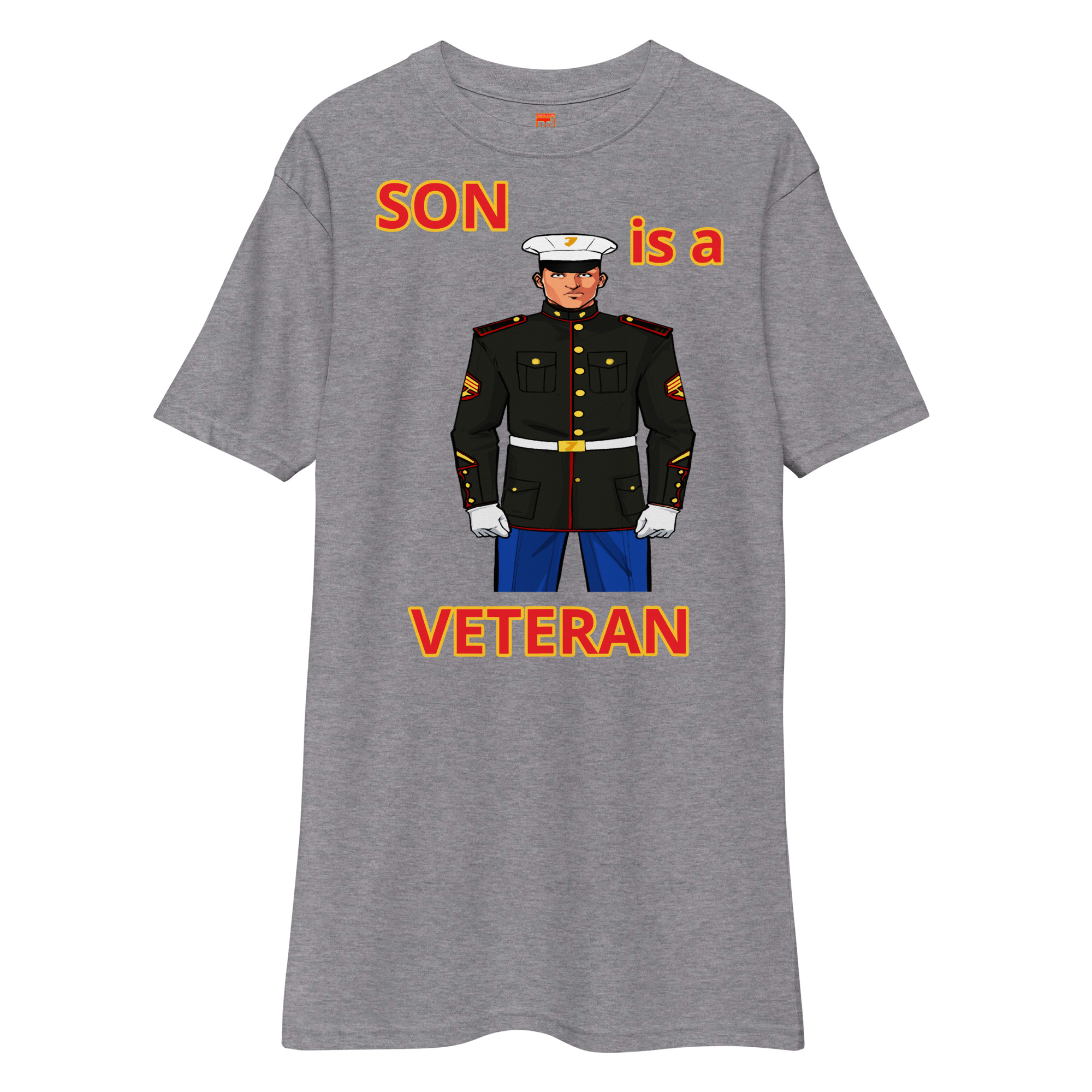 SON IS A VETERAN TOO FOWER Tee - Image 3