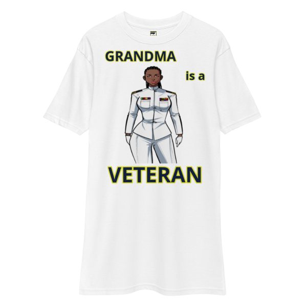 GRANDMA IS A VETERAN TOO FOWER Tee - Image 5