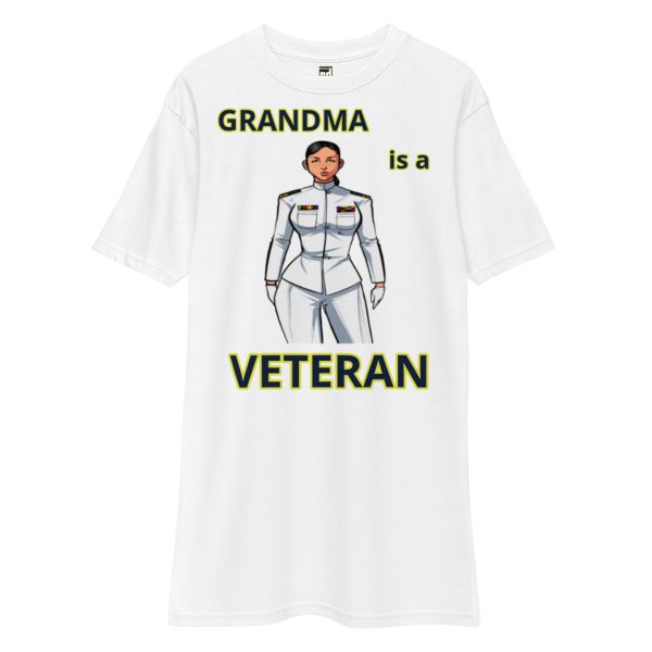 GRANDMA IS A VETERAN TOO FOWER Tee - Image 5